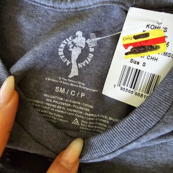 NWT Men's Bob Dylan Graphic Black Short Sleeved T Shirt Size Small - Picture 5 of 7